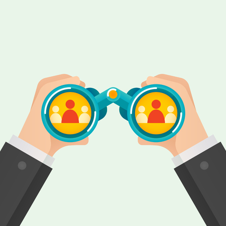 vector graphics, modern flat illustration