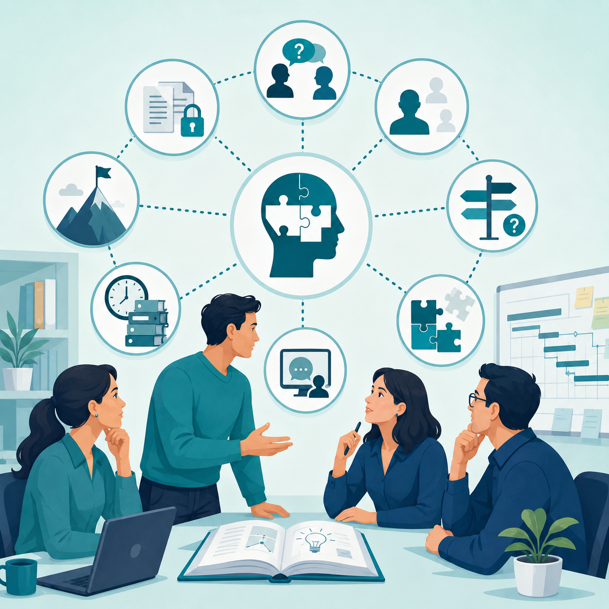 Knowledge transfer challenges in project-based organizations