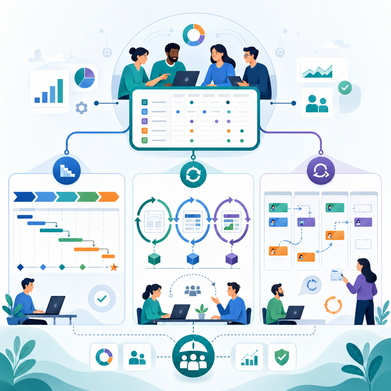 Project life cycles explained: predictive, iterative, and adaptive approaches