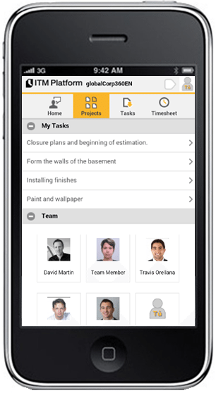 mobile itmplatform