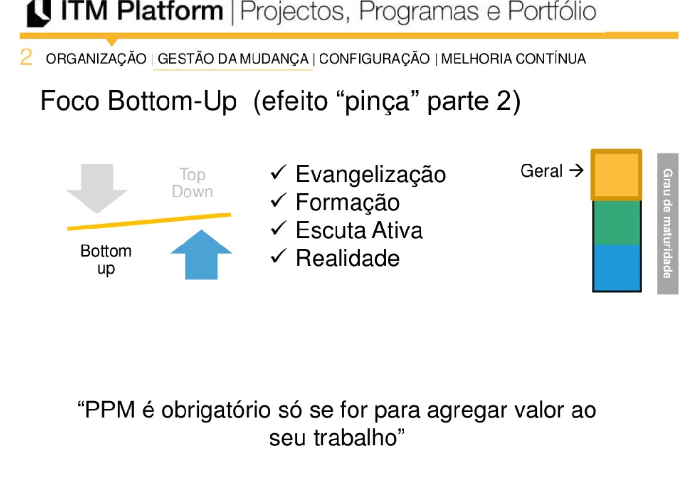 Foco Bottom-up